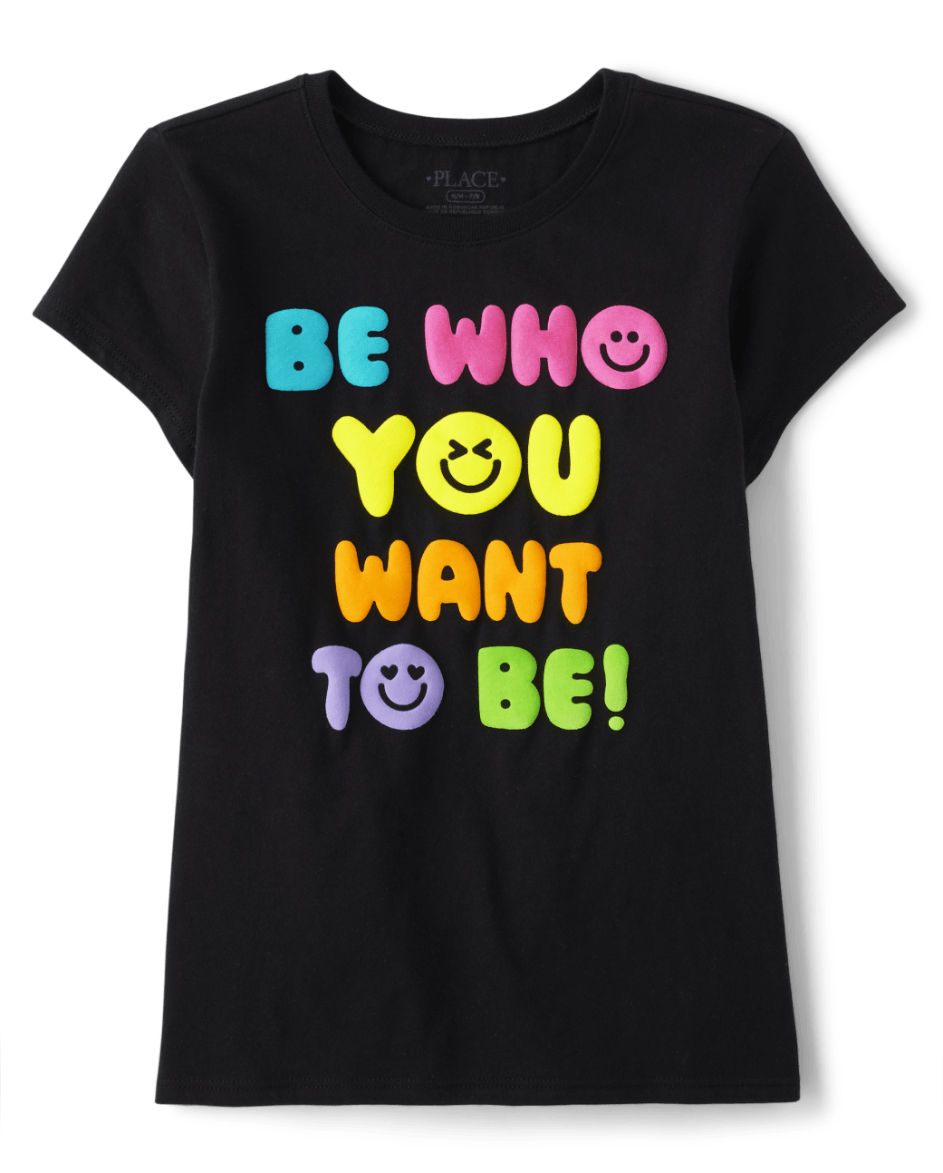 Be who you want to be girl blouse