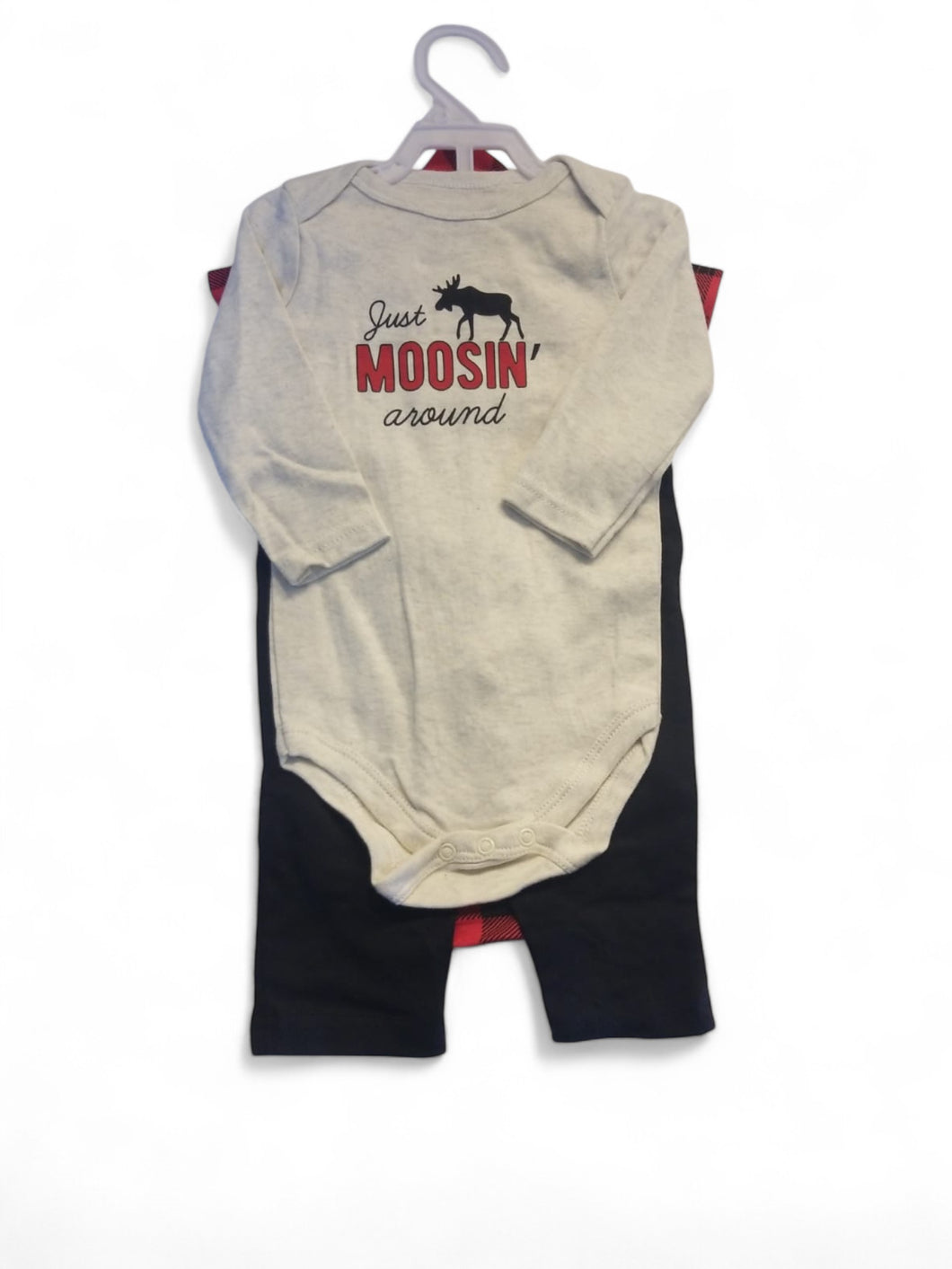 Just moosin around hb baby onsies set