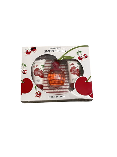 Sweet cherry  girl perfume gift set