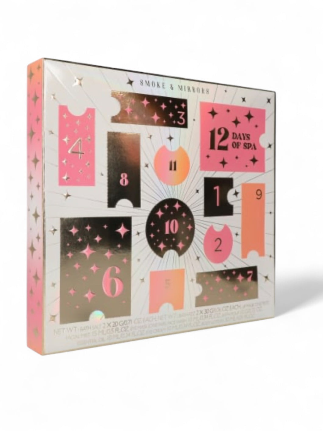 12 days of spa calendar gift set