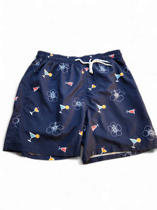 Dark blue beach swim boy pants