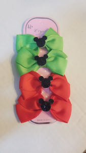 Mickey hair clip