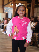 Girl Pink barbie style sweater jacket