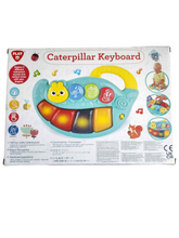 Baby caterpillar keyboard toy