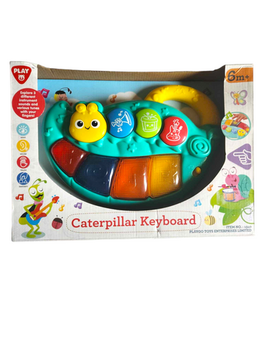 Baby caterpillar keyboard toy