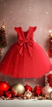 Christmas red girl  dress