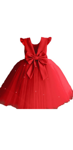 Christmas red girl  dress