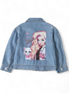 Beautiful princess jeans jacket