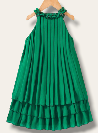 Accordion girl dress