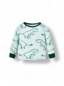 Baby Dino print  boy pj