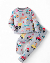 Baby Boy truck print pj