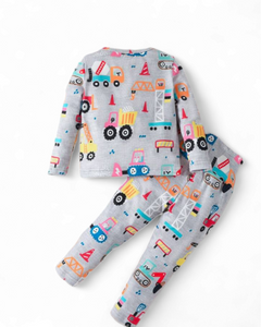 Baby Boy truck print pj