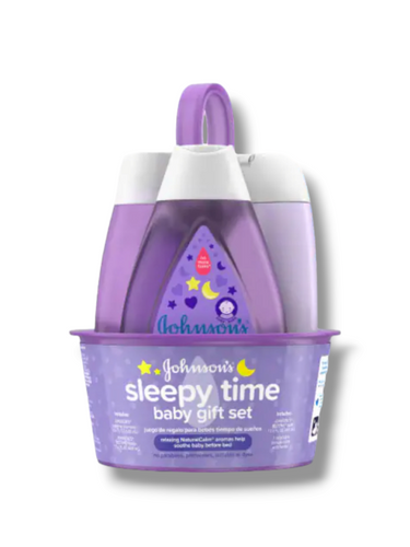 J&J sleepy time baby gift sets