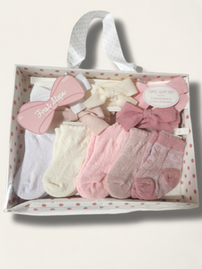 Baby gift set socks& headbands