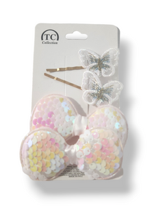 Butterfly hair  clip set