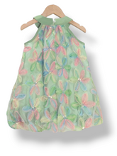 Green pastel Easter girl dress