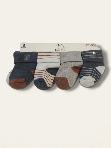 boy 8 pairs   baby socks