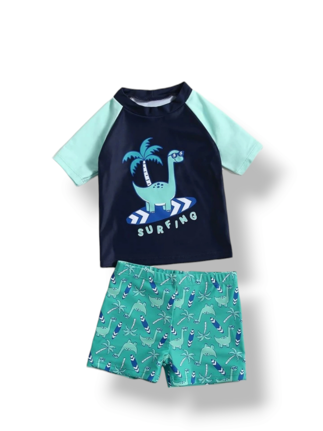 2 pc Surfing boy baby swimsuit