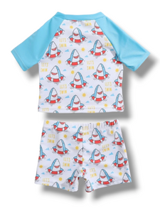 Shark 2pc baby  swimsuit