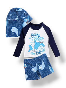 Baby shark doo doo baby swimsuit