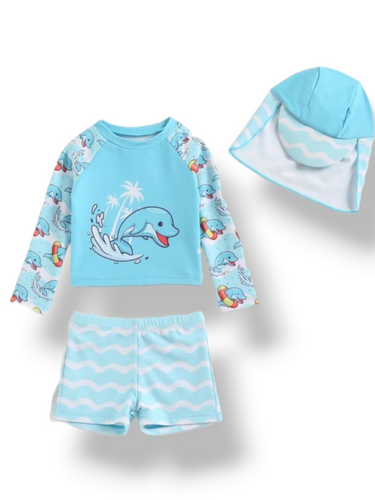 Dolphin baby swimsuit