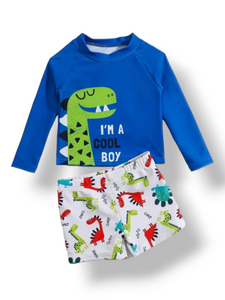 I'm a cool boy baby swimsuit