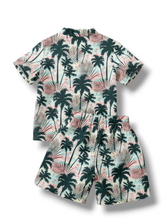 Palm print Beach boy swimsuit