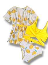 Lemon 3pc girl swimsuit