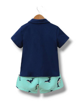 2 pc dolphin boys set