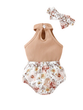 Romper girl 2 pc baby set