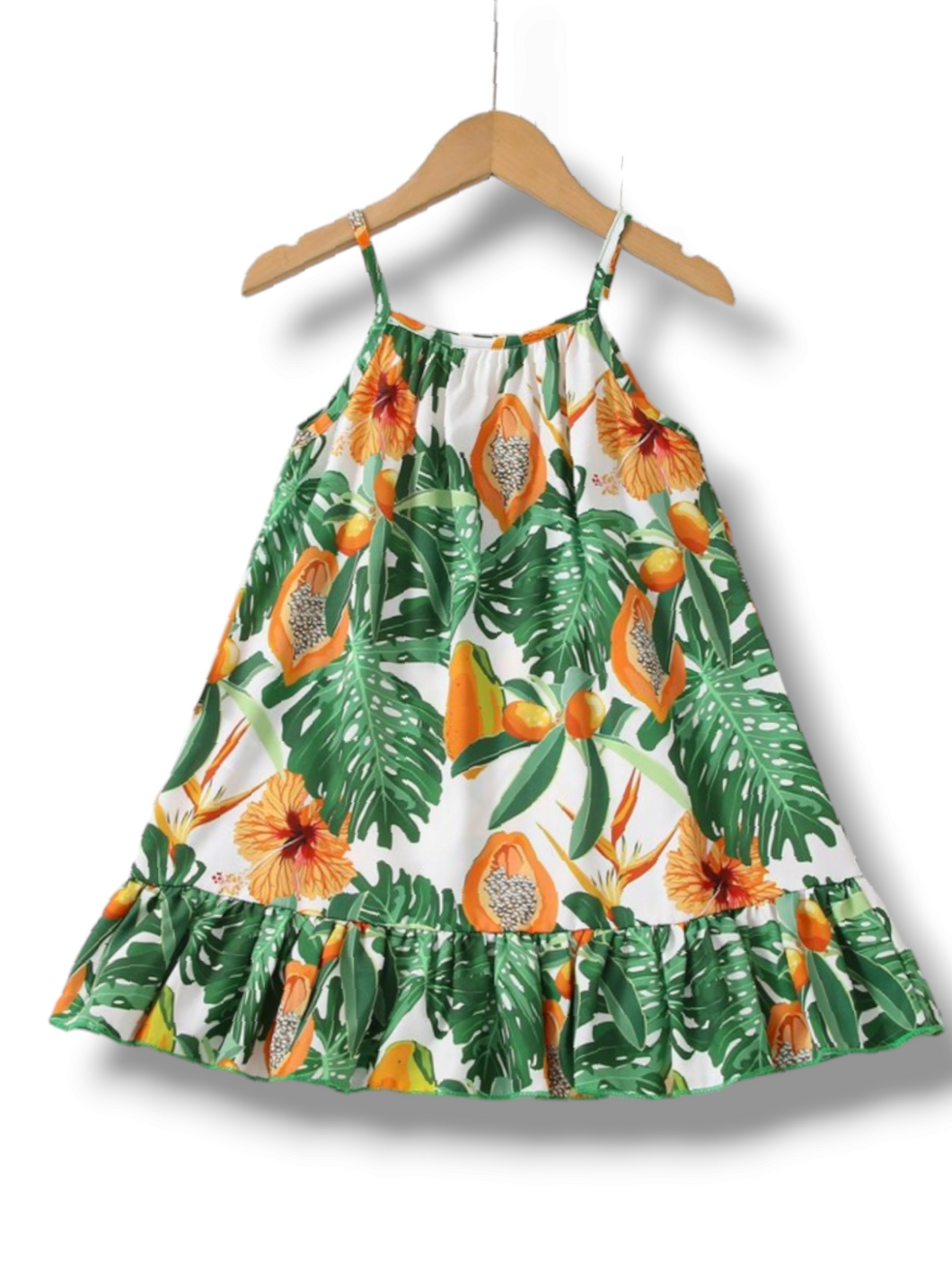 Tropical girl dress