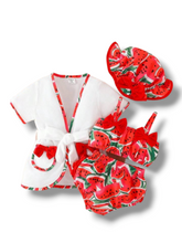 5pc beach set baby swimsuit