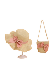 Beach hats set with purse