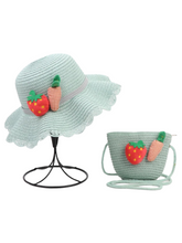 Beach hats set with purse