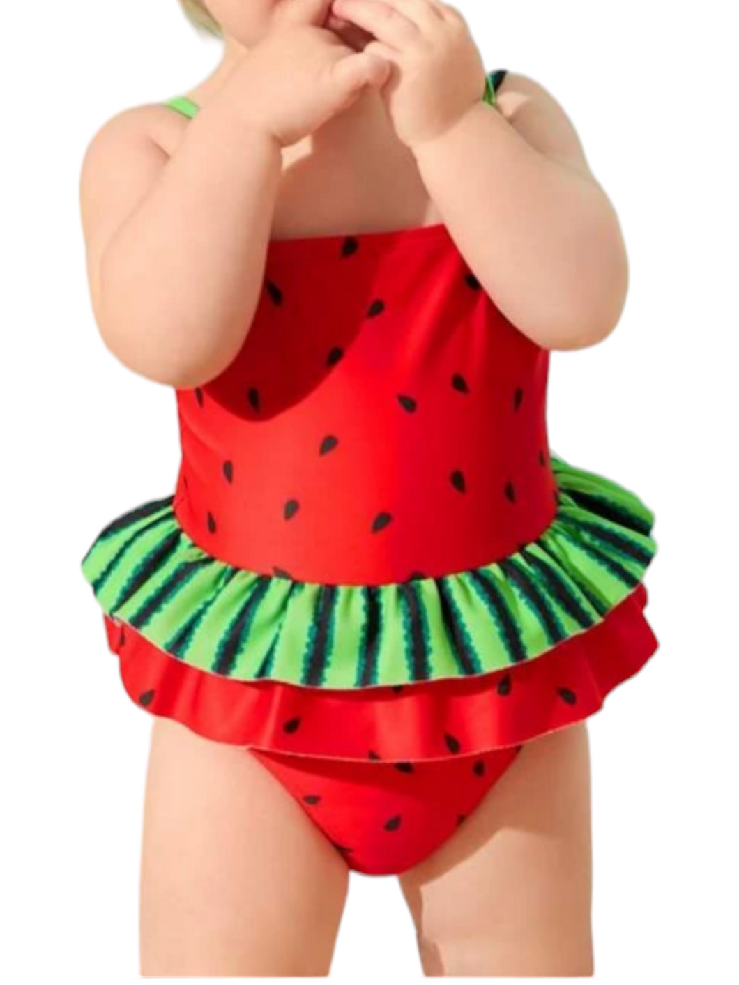 Watermelon baby swimsuit