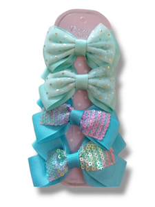 Crystal collection bow set