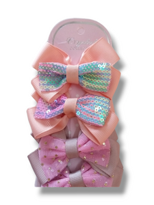 Crystal collection bow set