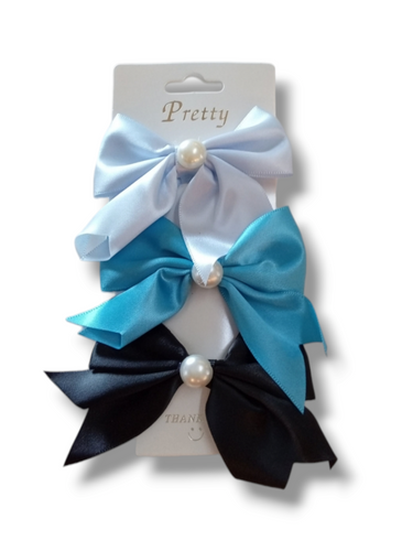 Pretty with pearl bow set