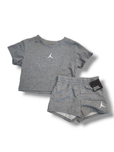 Jordan gray boy baby set