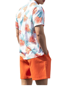 Neon orange teen boys set