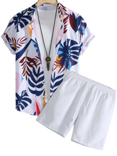 Tropical print boys set