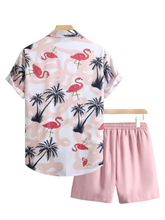 Flamingo print teen boy set