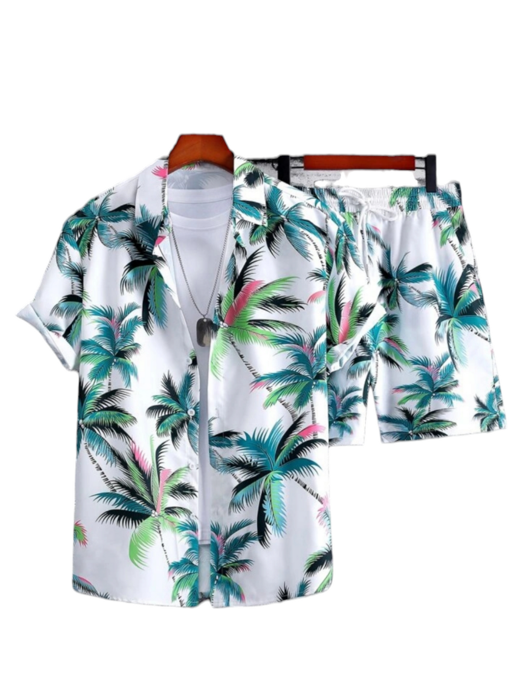 Palm tree teen boys set