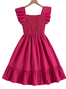 Easter pink  girl dress