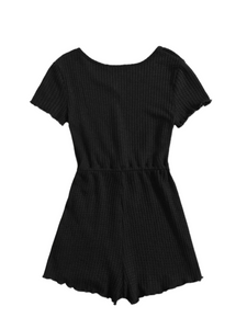 Black girl romper