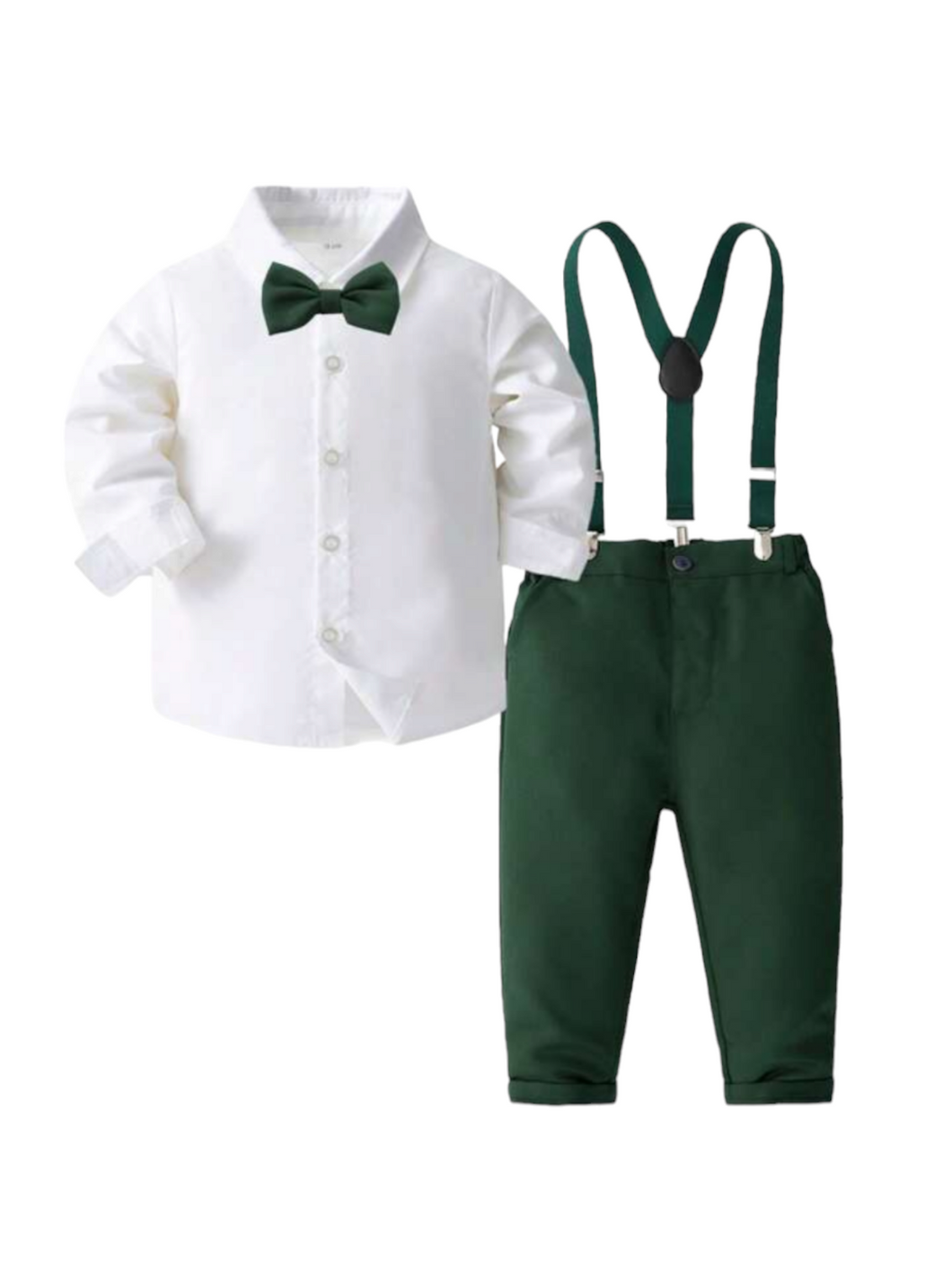 Green Boy formal set 4pc