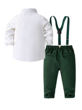 Green Boy formal set 4pc