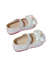 Girl formal shoes with pearl on top