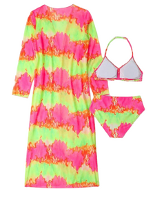 Multi color girl swimsuit