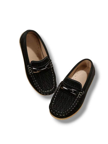 Formal boy loafer shoes